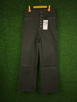 Green Wide Leg Pants - Maha fashions -  women clothing