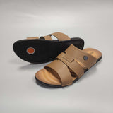 Brown Premium Slippers. - Maha fashions -  Men Footwear