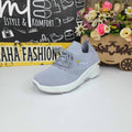 Grey Laces Casual Shoes in Wedge - Maha fashions -  