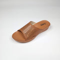 Mustard Slippers in Short Wedge - Maha fashions -  Women Footwear