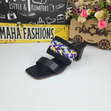 SRJ-029 Black - Maha fashions -  Women Footwear