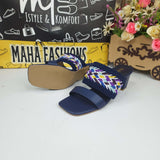 SRJ-029 Navy - Maha fashions -  Women Footwear