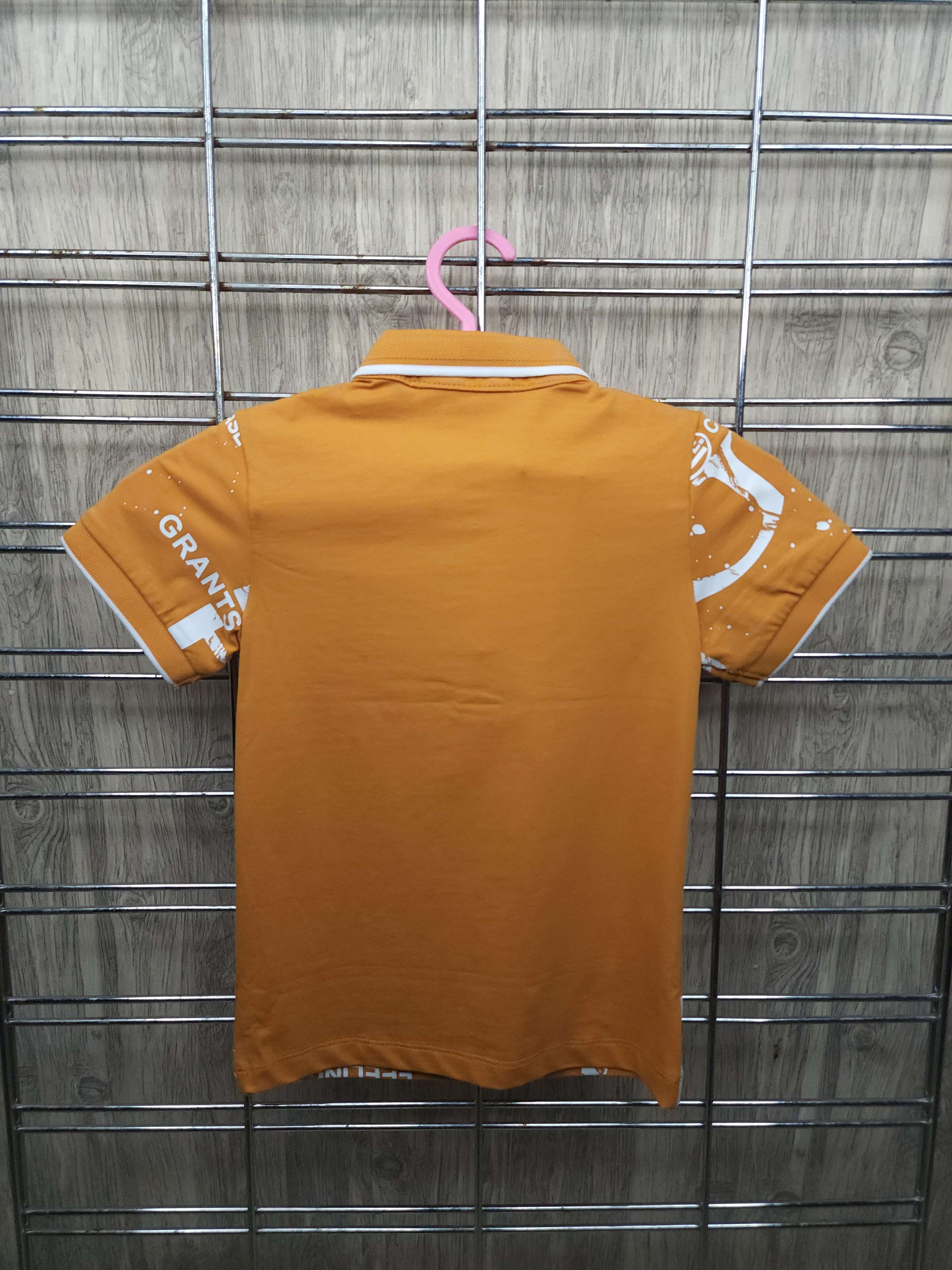 Orange T Shirt For Kids - Maha fashions -  