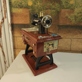 Medium Retro Sewing Machine Music Box