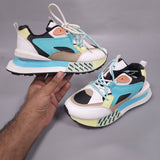 FHS-081 BLACK/BLUE - Maha fashions -  