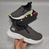 Men Grey Slip On