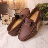 Premium Brown Loafers - Maha fashions -  Men Footwear