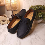 Premium Black Loafers - Maha fashions -  Men Footwear