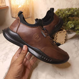 Men Classic Brown Shoes - Maha fashions -  Men Footwear