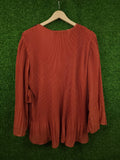 MGW-1023-15 RUST - Maha fashions -  