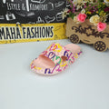 Pink Printed Slides - Maha fashions -  Women Footwear