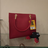 Red Classy Handbag - Maha fashions -  Handbags & Wallets