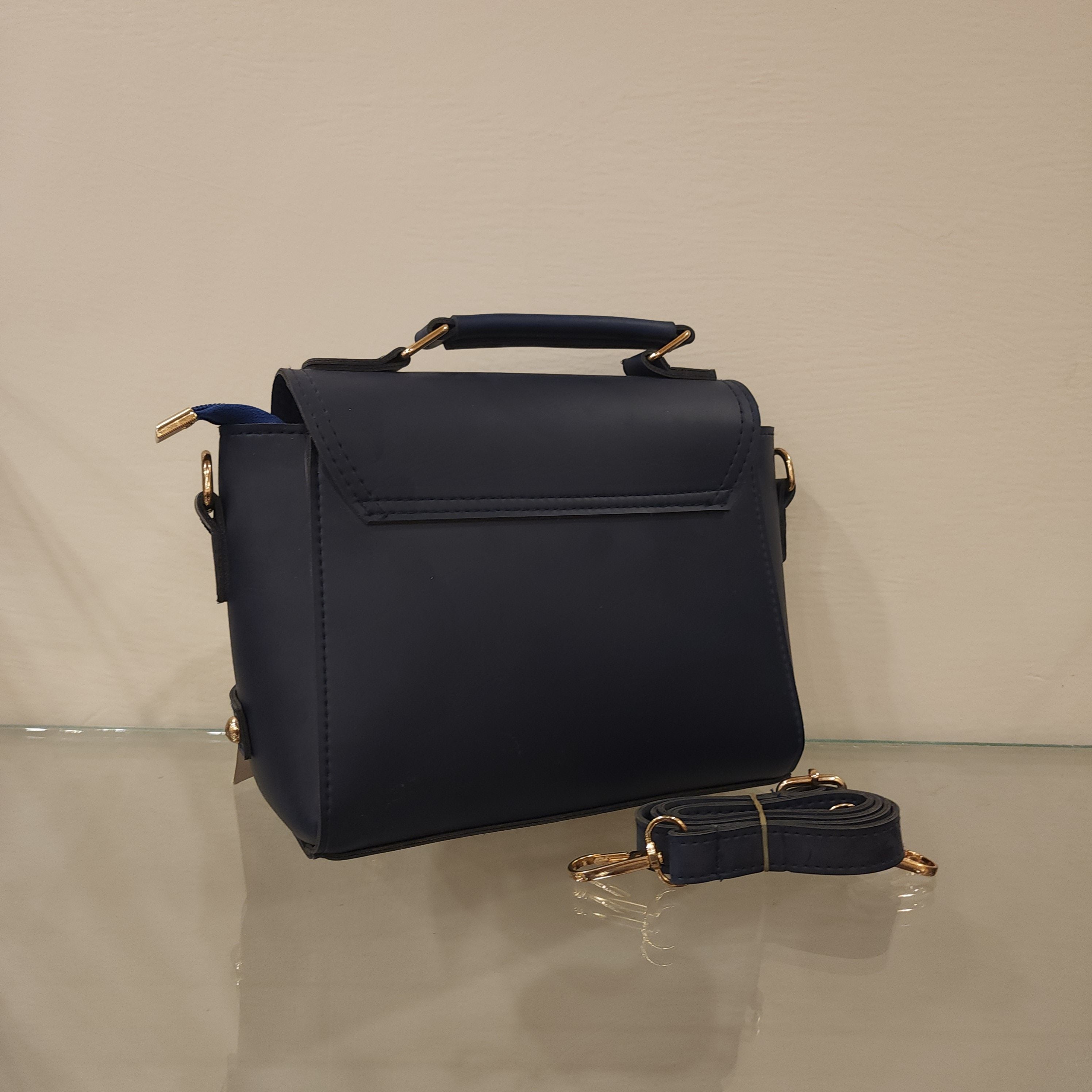 Navy Crossbody Bag - Maha fashions -  Handbag