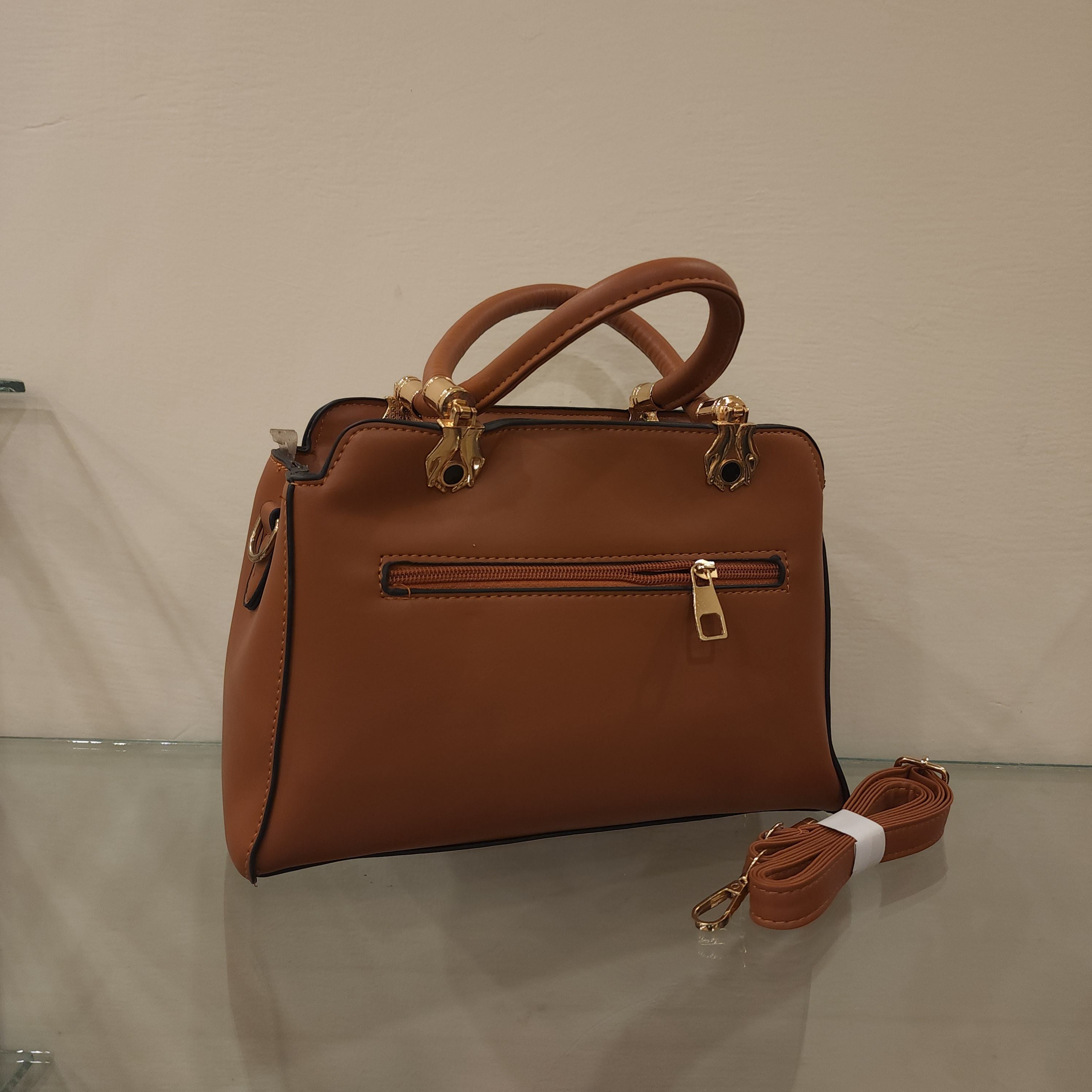 Brown Vector Handbag - Maha fashions -  