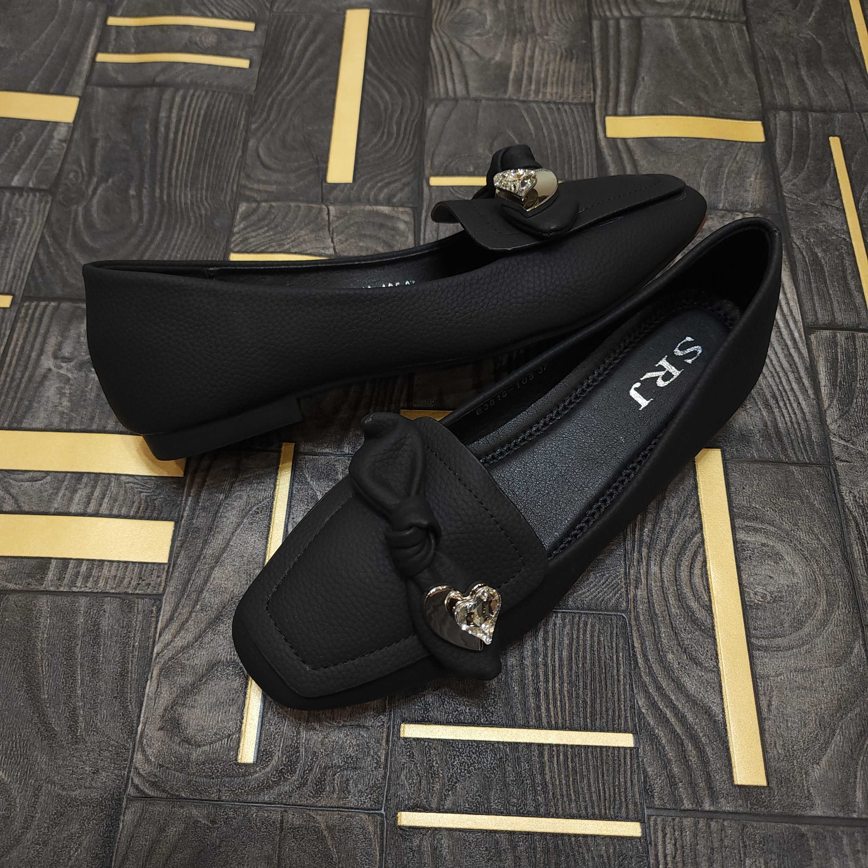 Black Bow Pump Shoes - Maha fashions -  Women Footwear