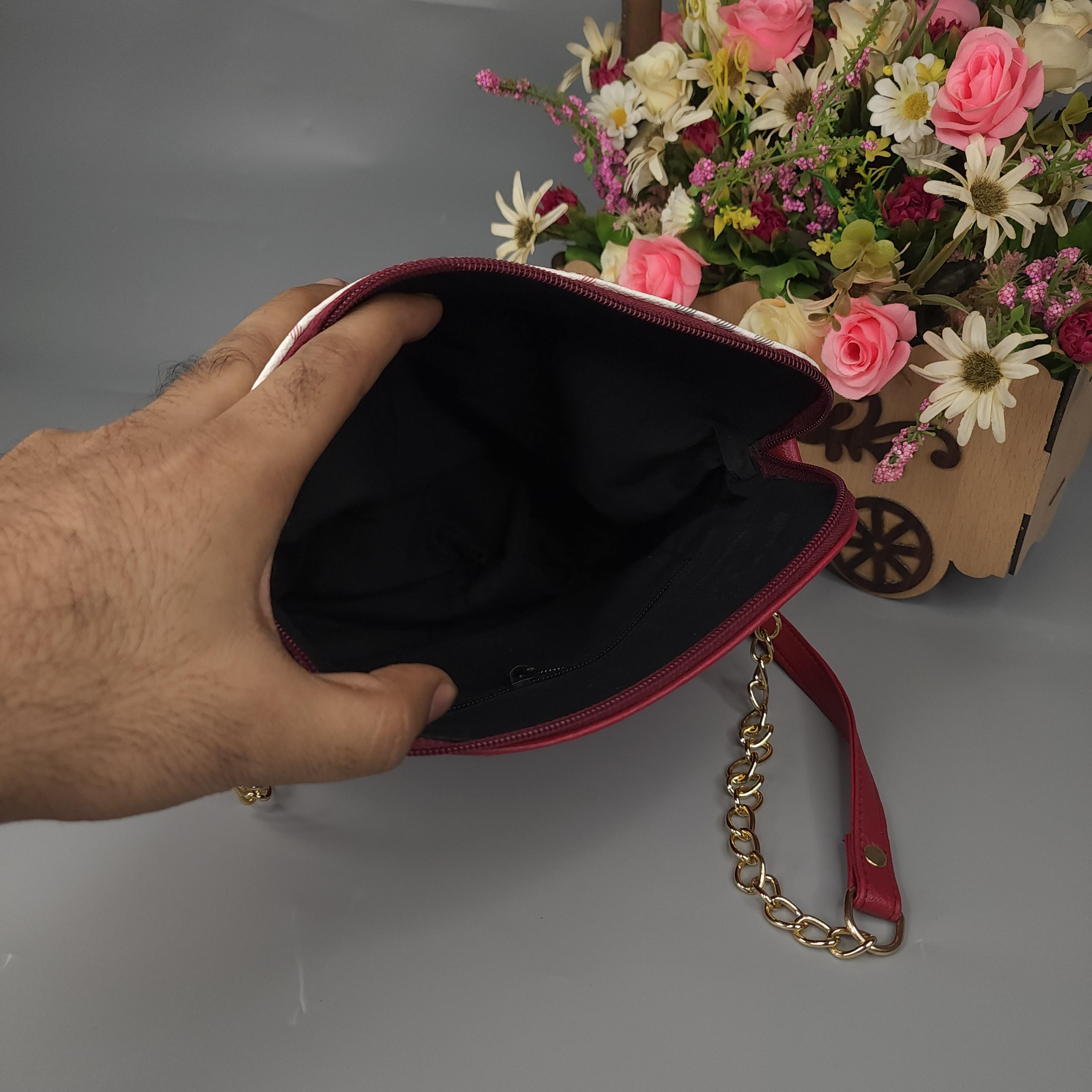 Red Zipper Crossbody Bag - Maha fashions -  Handbags & Wallets