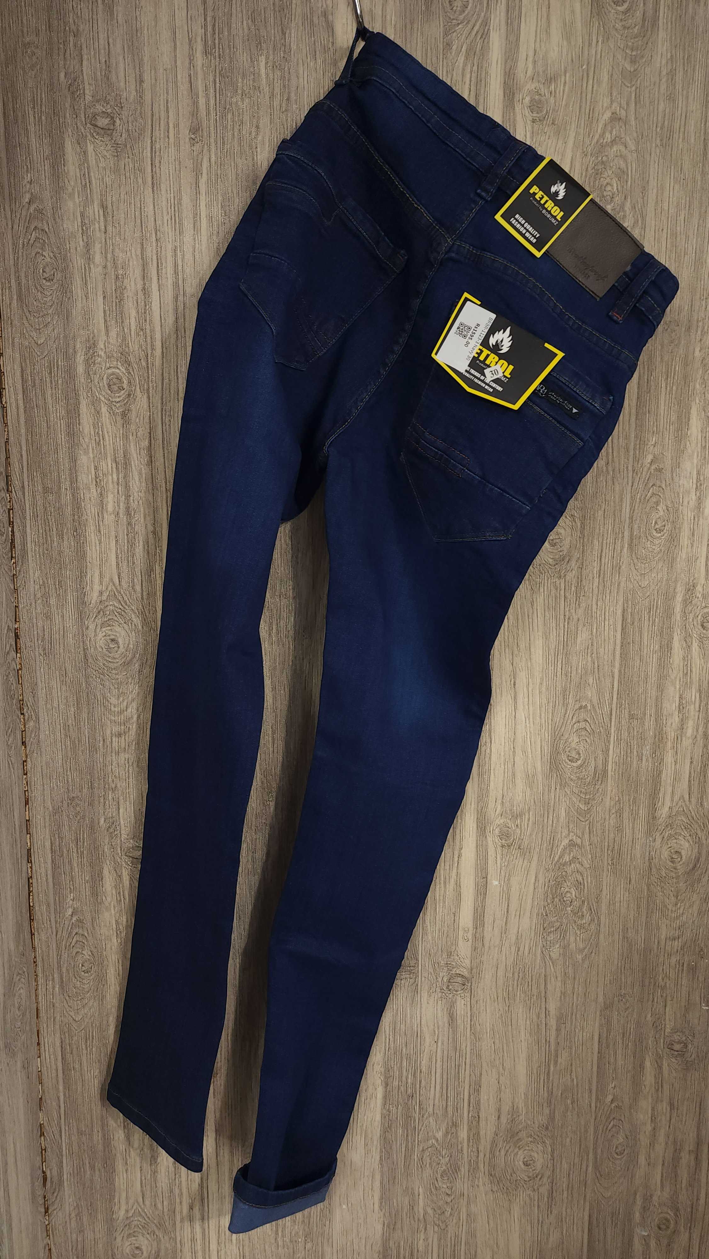 Navy Denim Pants - Maha fashions -  Men Clothing