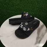 SJ-314 black - Maha fashions -  Women Footwear