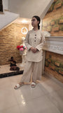 Beige Two-Piece Co-Ord Set