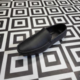 Classic Black Loafers - Premium Slip-On Dress Shoes - Maha fashions -  Men Footwear