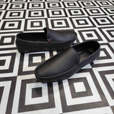 Classic Black Loafers - Premium Slip-On Dress Shoes - Maha fashions -  Men Footwear