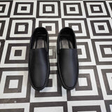 Classic Black Loafers - Premium Slip-On Dress Shoes - Maha fashions -  Men Footwear