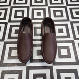 Classic Brown Loafers - Premium Slip-On Dress Shoes - Maha fashions -  Men Footwear