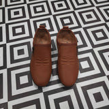 Premium Mustard Leather Casual Shoes - Maha fashions -  Men Footwear