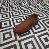 Premium Mustard Leather Casual Shoes - Maha fashions -  Men Footwear