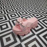 Pink Platform Sandals - Maha fashions -  Women Footwear