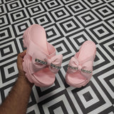 Pink Platform Sandals - Maha fashions -  Women Footwear