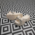 Beige Platform Sandals - Maha fashions -  Women Footwear