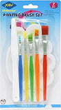 7 Pcs Kids Painting Brush Set - Maha fashions -  Stationery