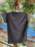 Kids Grey Pocket Style T Shirt - Maha fashions -  KIDS CLOTHING