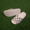 Off White Comfy Slippers - Maha fashions -  Women Footwear