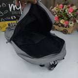 Grey Backpack - Maha fashions -  bagpacks