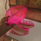 Pink Multi Use Pouch 3 Pcs Set - Maha fashions -  Handbags & Wallets