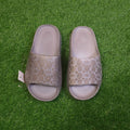 Grey Printed Comfy Slippers - Maha fashions -  Women Footwear
