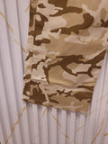 Beige Camo Baggy Cargo
