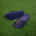 Blue Printed Comfy Slippers - Maha fashions -  Women Footwear