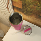 Pink Insulated Stainless Steel Tumbler