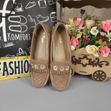 Buckle Comfy Moccs Pumps