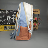 Orange Backpack - Maha fashions -  Handbags & Wallets