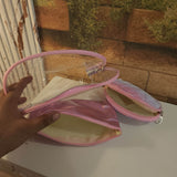 Pink Multi Use Pouch 3 Pcs Set - Maha fashions -  Handbags & Wallets