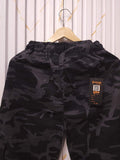 Black Camo Baggy Cargo