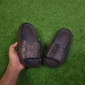 Black Printed Comfy Slippers - Maha fashions -  Women Footwear
