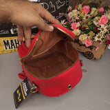 Red Backpack with Satchel - Maha fashions -  Handbags & Wallets