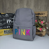 Grey Backpack - Maha fashions -  bagpacks