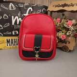 Red Backpack with Satchel - Maha fashions -  Handbags & Wallets