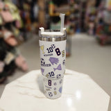 White Stainless Steel Tumbler